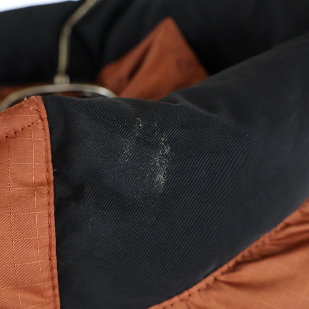 FIRST DOWN(ファーストダウン) 22AW HERITAGE DOWN JKT DICROS MAURI RIP F342533 ヘリテイジ ダウンジャケット ディクロス マウリ リップ シルバー/ブラウン