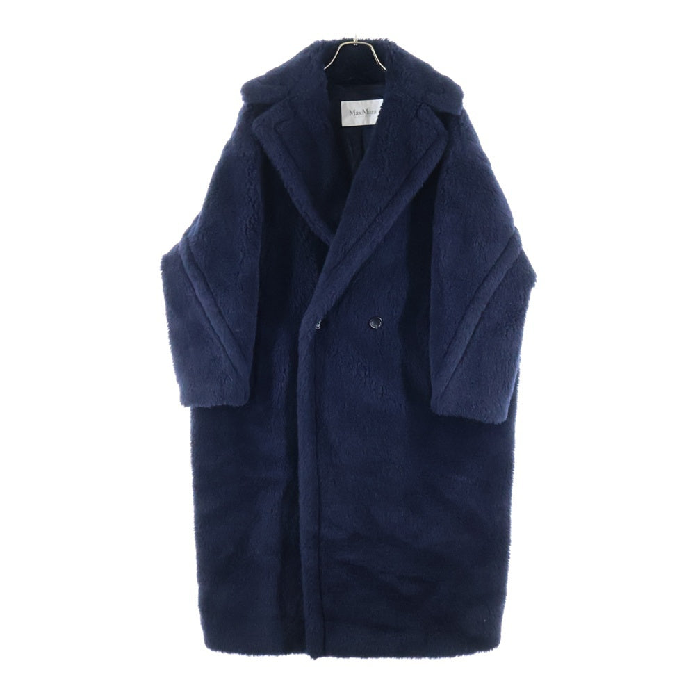 Max Mara(マックスマーラ) TEDDY BEAR ICON COAT テディベア ロング ボア コート ネイビー 101615036