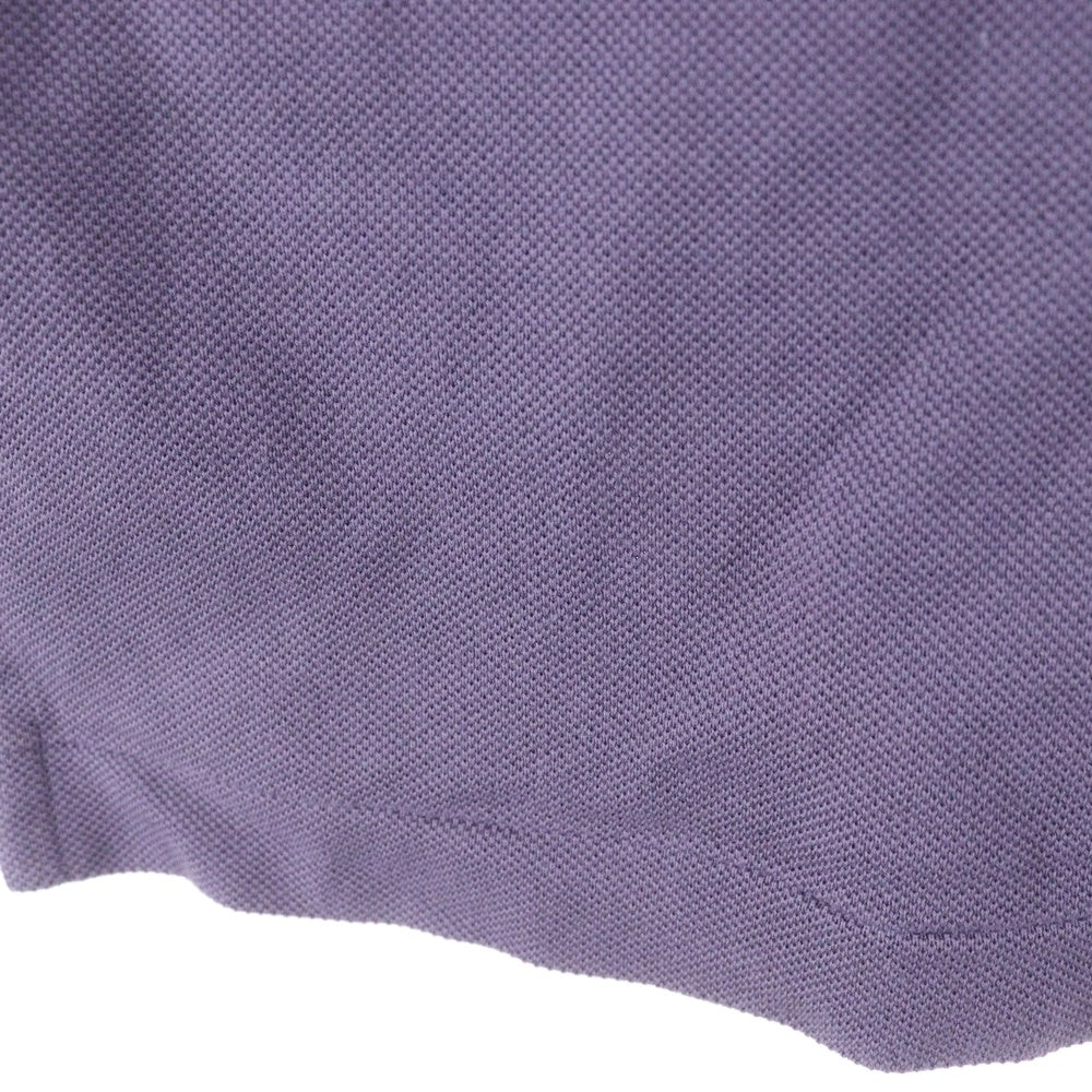 AURALEE(オーラリー) 22SS SUPER FINE COTTON SALT SHRINK PIQUE BIG TEE 鹿の子 クルーネック半袖tシャツカットソー パープル A22ST02EK