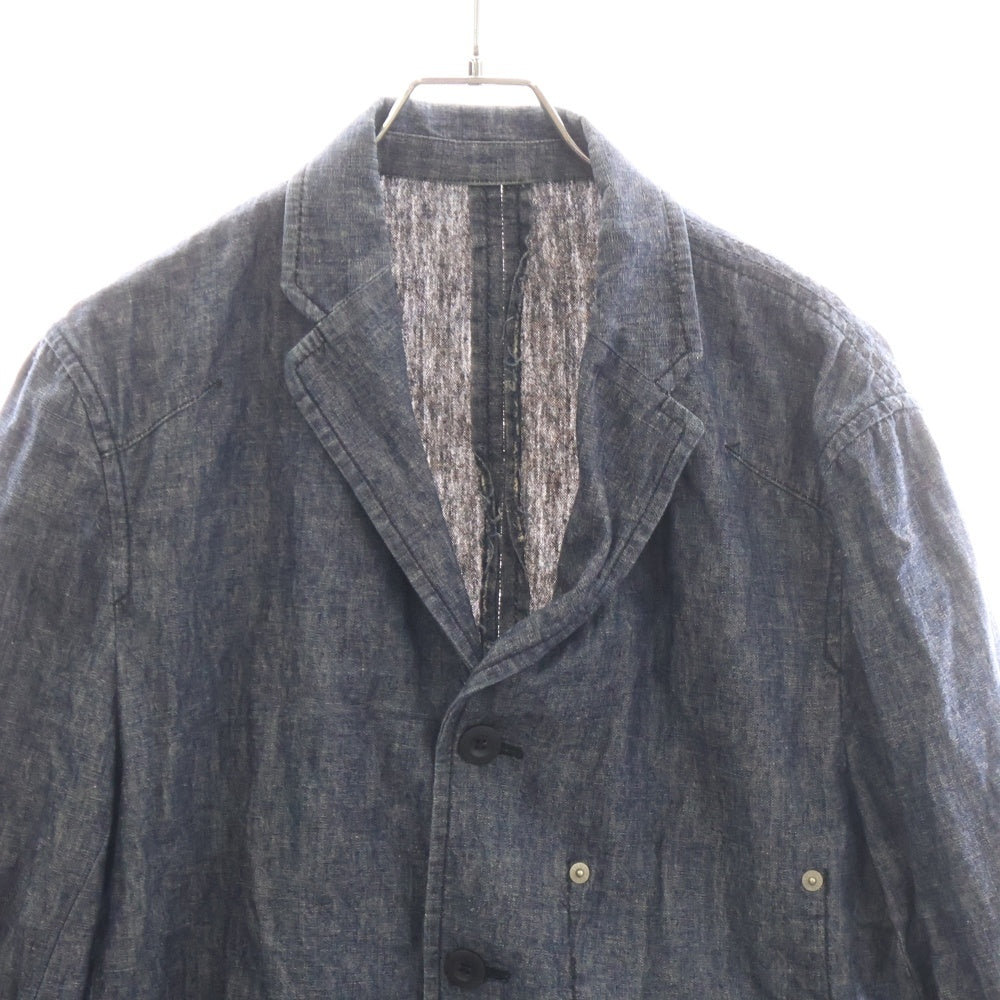 COMME CA DU MODE MEN(コムサデモードメン) デニム長袖シャツ インディゴ 07-12JI22