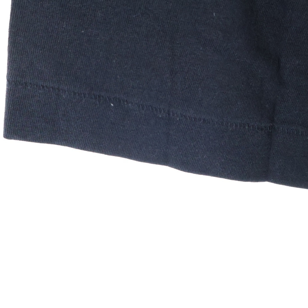 COMOLI(コモリ) 19AW フットボール クルーネック長袖Tシャツカットソー ブラック Q03-05002