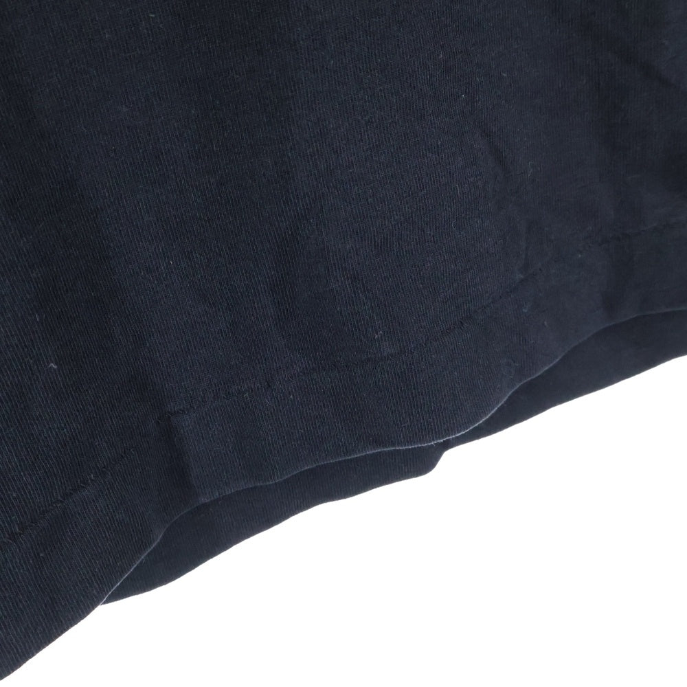 COMOLI(コモリ) 19AW フットボール クルーネック長袖Tシャツカットソー ブラック Q03-05002