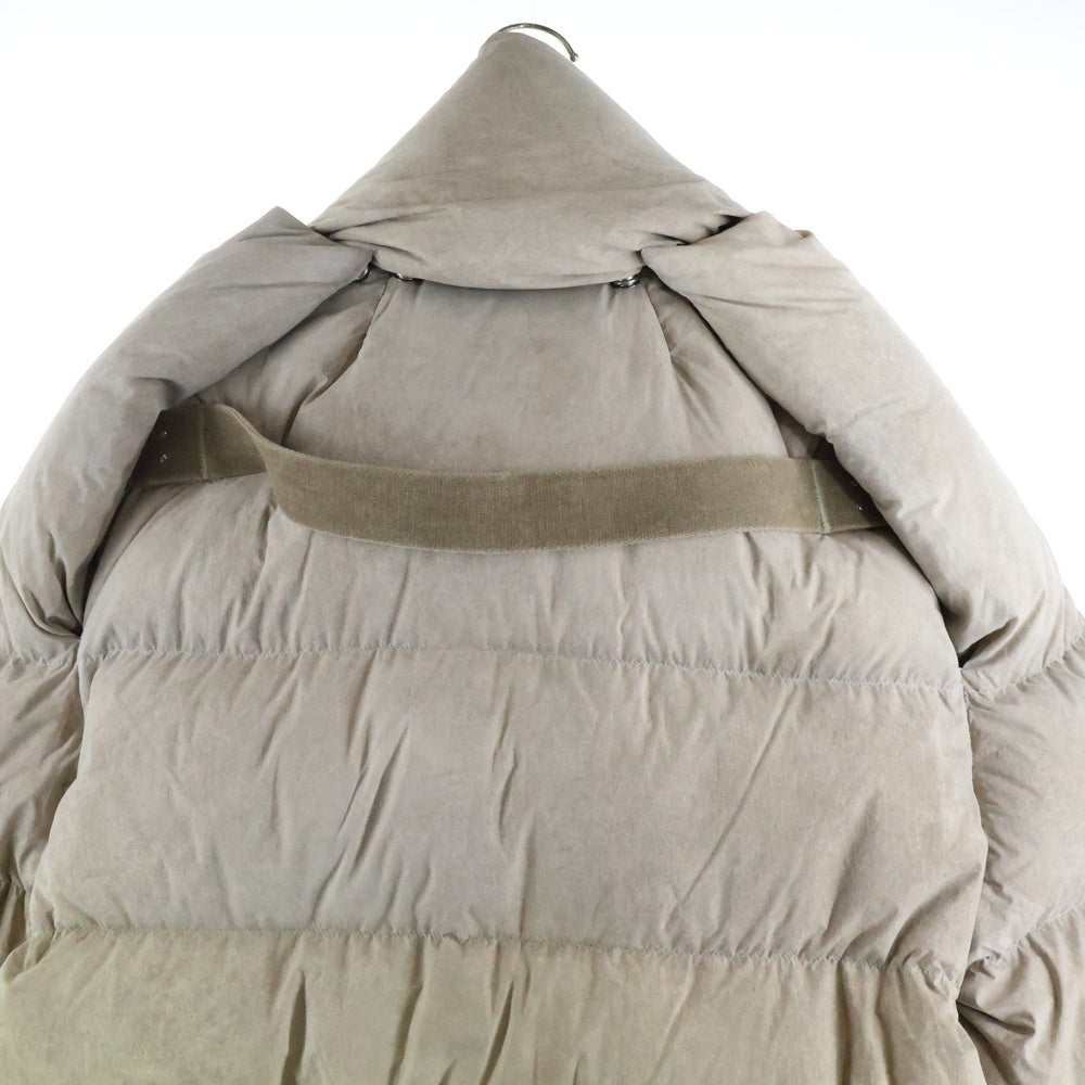 MONCLER(モンクレール) ×Rick Owens CONVERTIBLE COAT リックオウエンス コンバーチブル ロングダウンコート ダウンジャケット グレー I209N1C00002