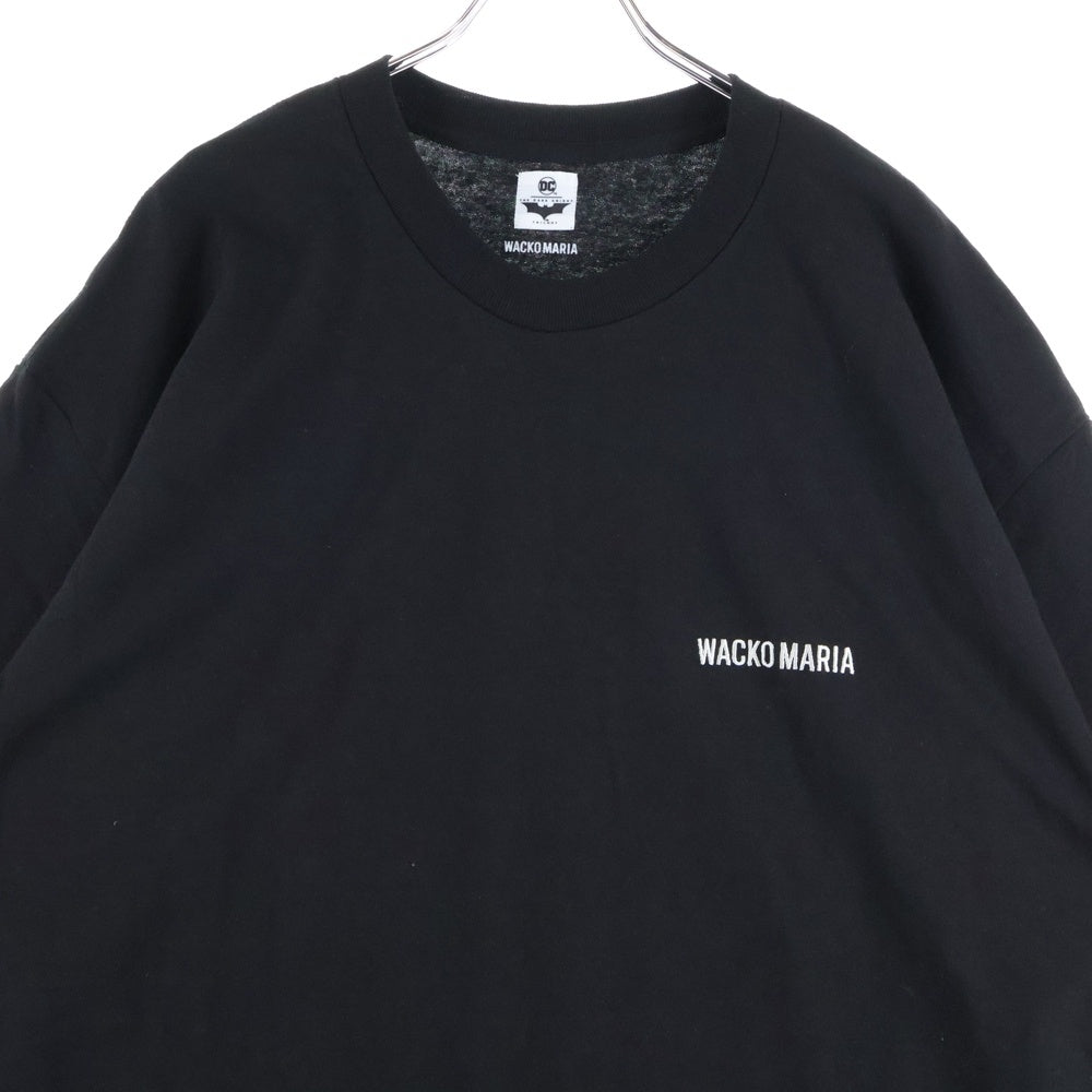 WACKO MARIA(ワコマリア) 25SS ×THE DARK KNIGHT TRILOGY JOKER CREW NECK T-SHIRT DKT-WM-TEE0 ×ダークナイトトリロジー ジョーカー バックプリント クルーネック半袖Tシャツ