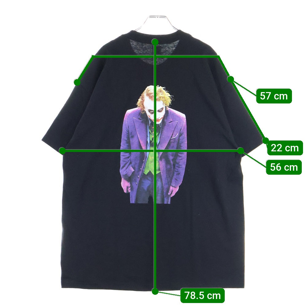 WACKO MARIA(ワコマリア) 25SS ×THE DARK KNIGHT TRILOGY JOKER CREW NECK T-SHIRT DKT-WM-TEE0 ×ダークナイトトリロジー ジョーカー バックプリント クルーネック半袖Tシャツ