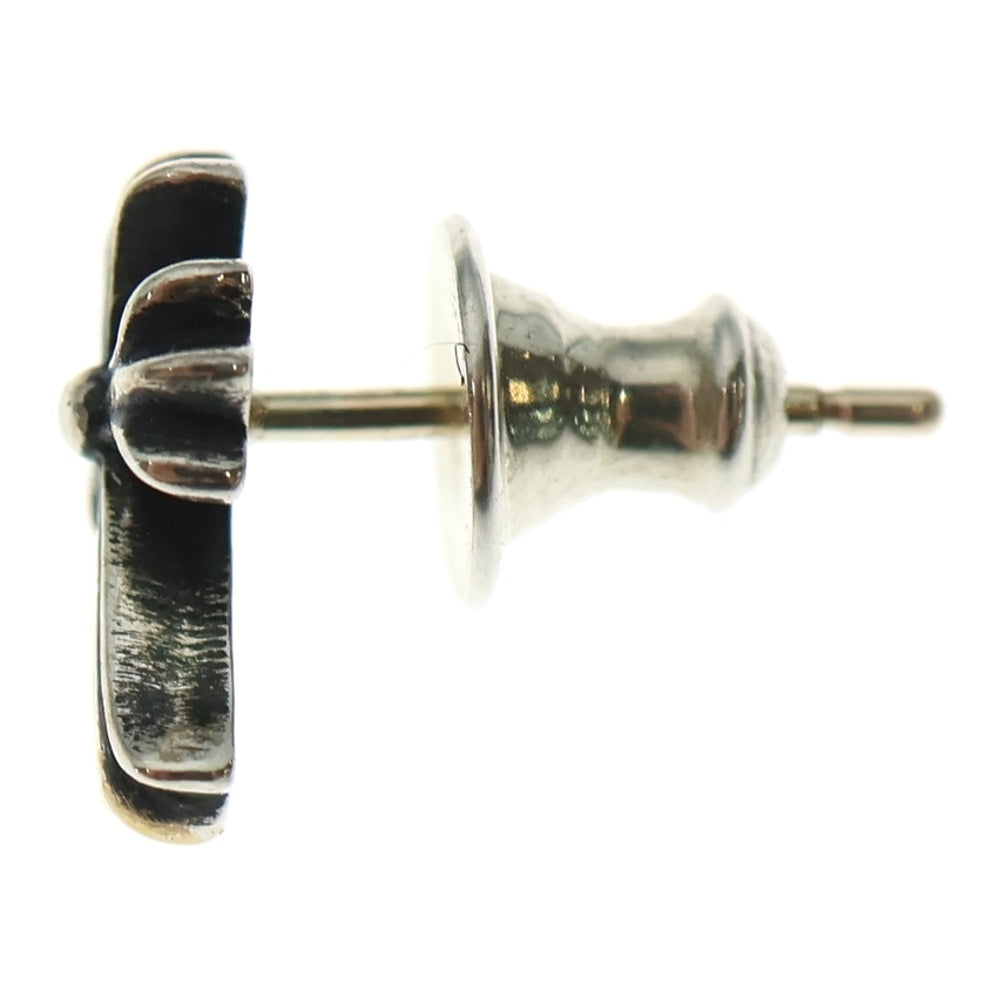 CHROME HEARTS(クロムハーツ) CH CRSS 2 FAT CHクロスファット スタッドピアス シルバー BCA092
