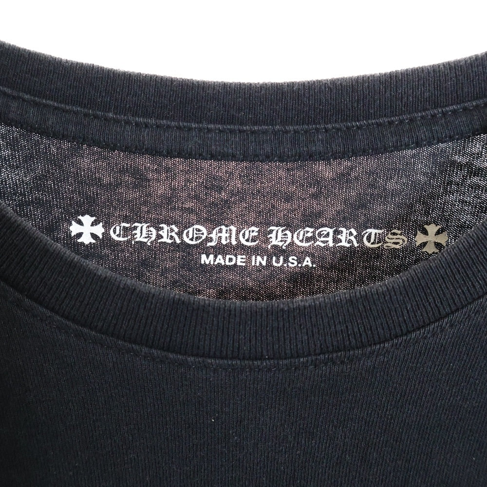 CHROME HEARTS(クロムハーツ) ×MATTY BOY 99eyes Chomper L/S Tee ×マッティボーイ チョンパープリント長袖Tシャツ ブラック