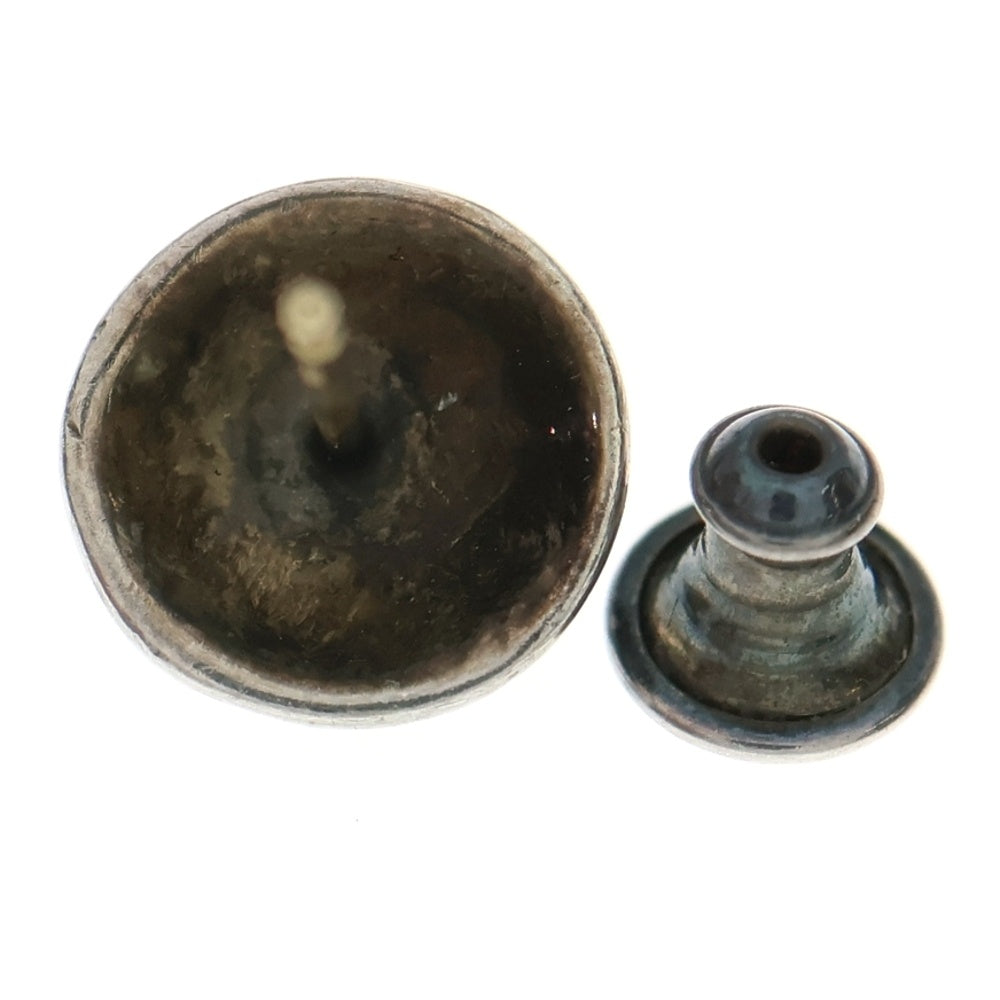 CHROME HEARTS(クロムハーツ) STUD CRSBLL クロスボールスタッドピアス シルバー BCA110