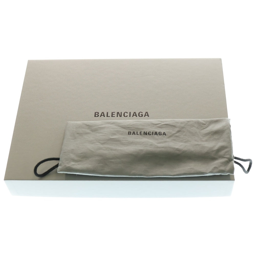BALENCIAGA(バレンシアガ) LOGO SHOULDER WALLET ロゴ刺繍ショルダーウォレット ショルダーバッグ ブラック 638131
