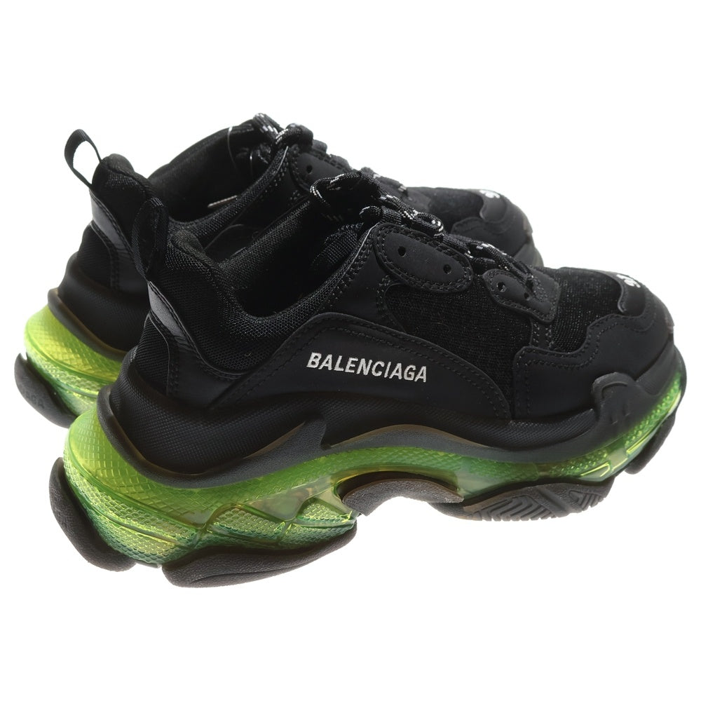 BALENCIAGA(バレンシアガ) TRIPLE S トリプルS ローカットスニーカー シューズ ブラック/グリーン 544351