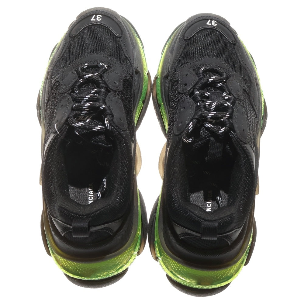 BALENCIAGA(バレンシアガ) TRIPLE S トリプルS ローカットスニーカー シューズ ブラック/グリーン 544351