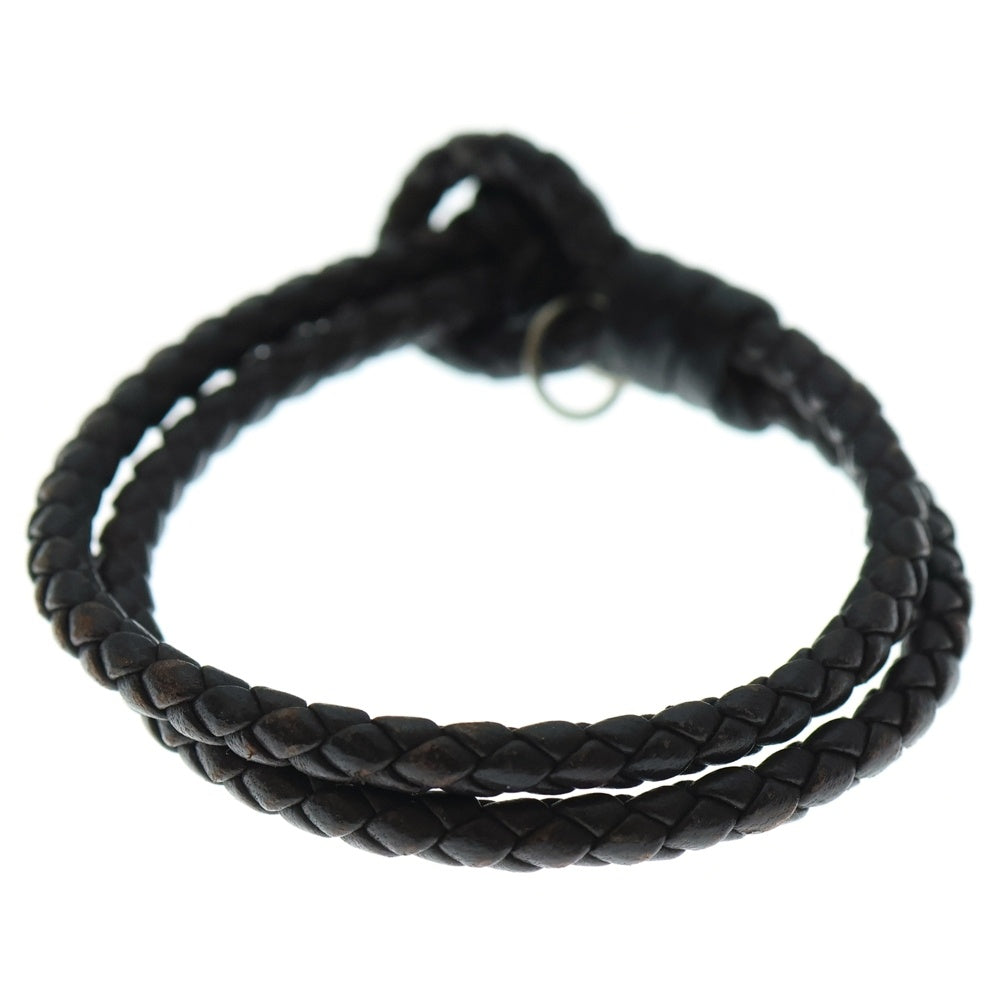 BOTTEGA VENETA(ボッテガヴェネタ) イントレチャートブレスレット ブラウン