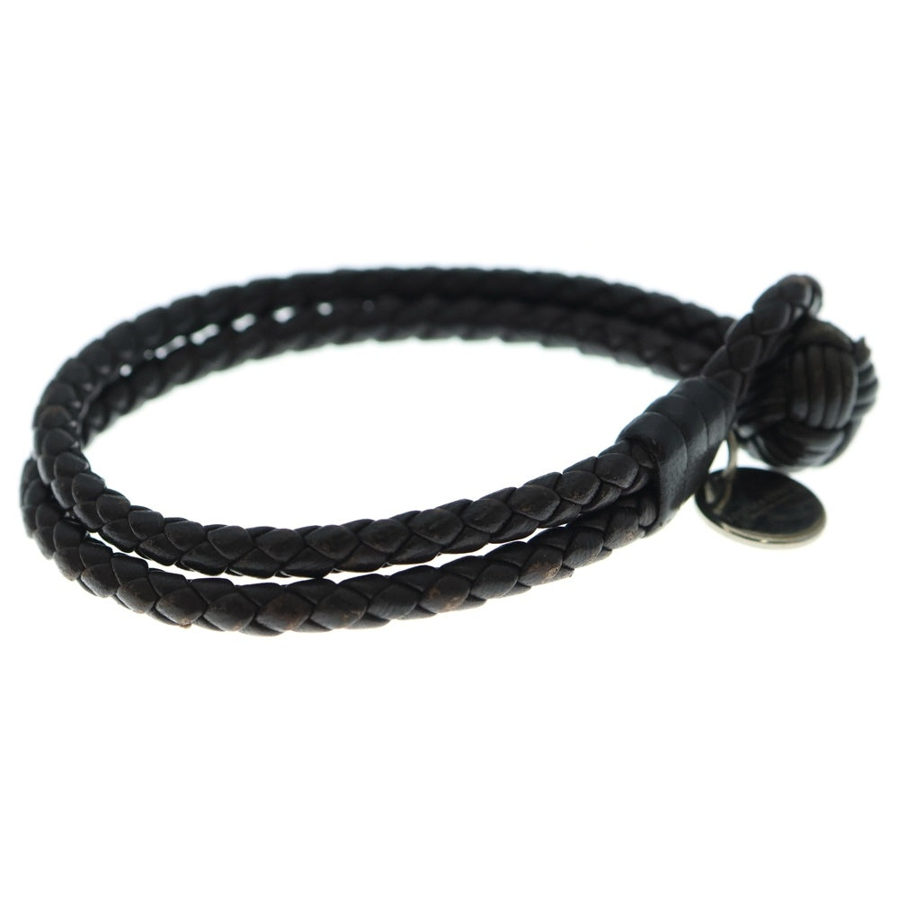 BOTTEGA VENETA(ボッテガヴェネタ) イントレチャートブレスレット ブラウン