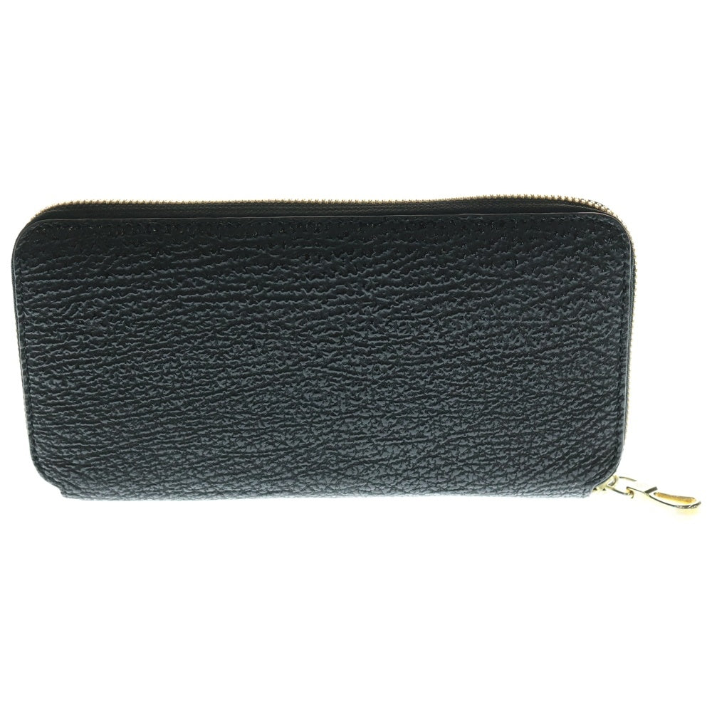 KUBERA 9981(クベラ 9981) ラウンドジップロングウォレット 長財布 鮫革 ブラック 51453