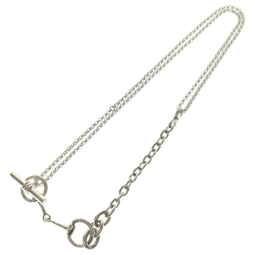 WAKAN SILVER SMITH(ワカンシルバースミス) Horse bit 3way necklace C-036 ホースビット3ウェイネックレス シルバー