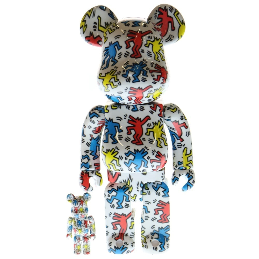 MEDICOM TOY(メディコムトイ) BE@RBRICK KEITH HARING 100% & 400% ベアブリック キースへリング フィギュア 人形 マルチカラー