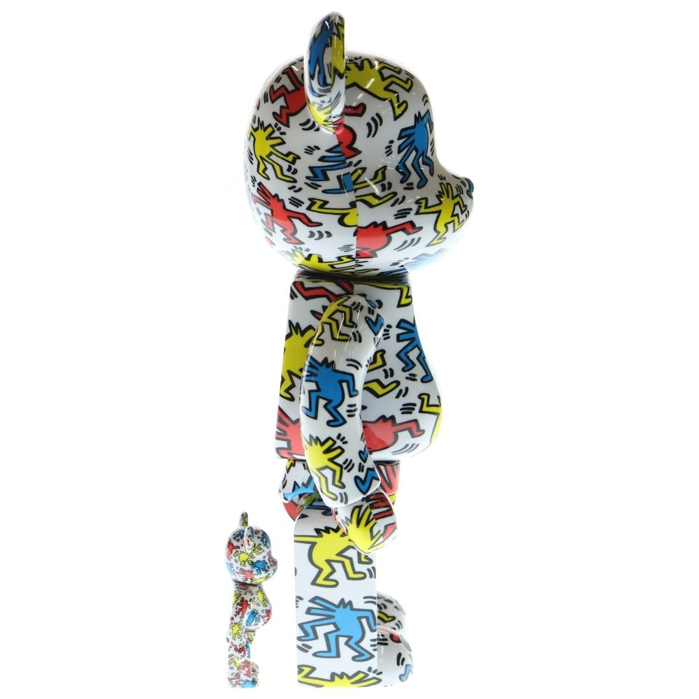 MEDICOM TOY(メディコムトイ) BE@RBRICK KEITH HARING 100% & 400% ベアブリック キースへリング フィギュア 人形 マルチカラー