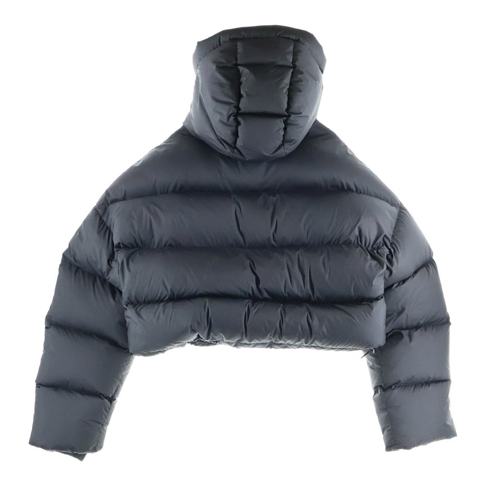entire studios(エンタイア スタジオ) MML HOODED PUFFER ES2399 PO047 フーデッド パファーダウンジャケット ブラック