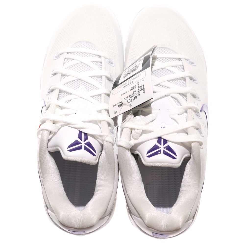 NIKE(ナイキ) Kobe 9 Elite Low EM Protro IH1401-100 コービー9 エリート ロー EM プロトロ ローカットスニーカー ホワイト/パープル US10.5/28.5cm