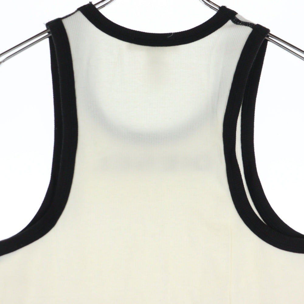 DIESEL(ディーゼル) LOGO PRINT TANK TOP ロゴプリントタンクトップ ホワイト