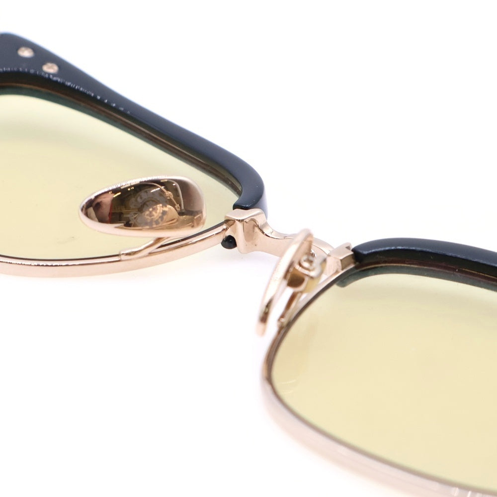 CHROME HEARTS(クロムハーツ) SLUNTRADICTION ウェリントンサングラス 眼鏡 アイウェア カラーレンズ ブラック/ゴールド