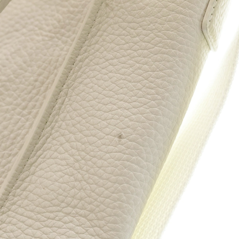 ALLSAINTS(オールセインツ) レザーショルダーバッグ ハンドバッグ ホワイト