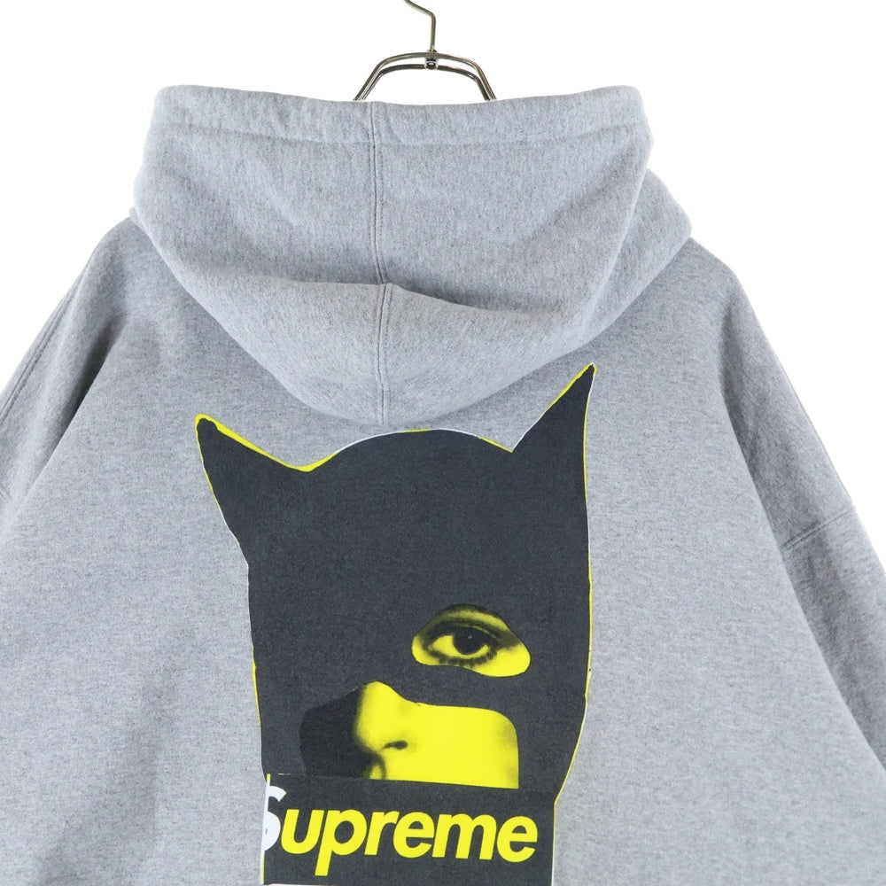 SUPREME(シュプリーム) 23AW Catwoman Hooded Sweatshirt キャットウーマン プルオーバーパーカー フーディー グレー