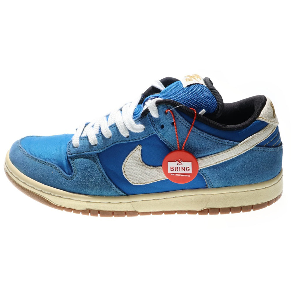 NIKE SB(ナイキエスビー) DUNK LOW PRO SB 304292-405 ダンク ロー プロエスビー ストリートファイター ローカットスニーカー シューズ ブルー US8/26cm