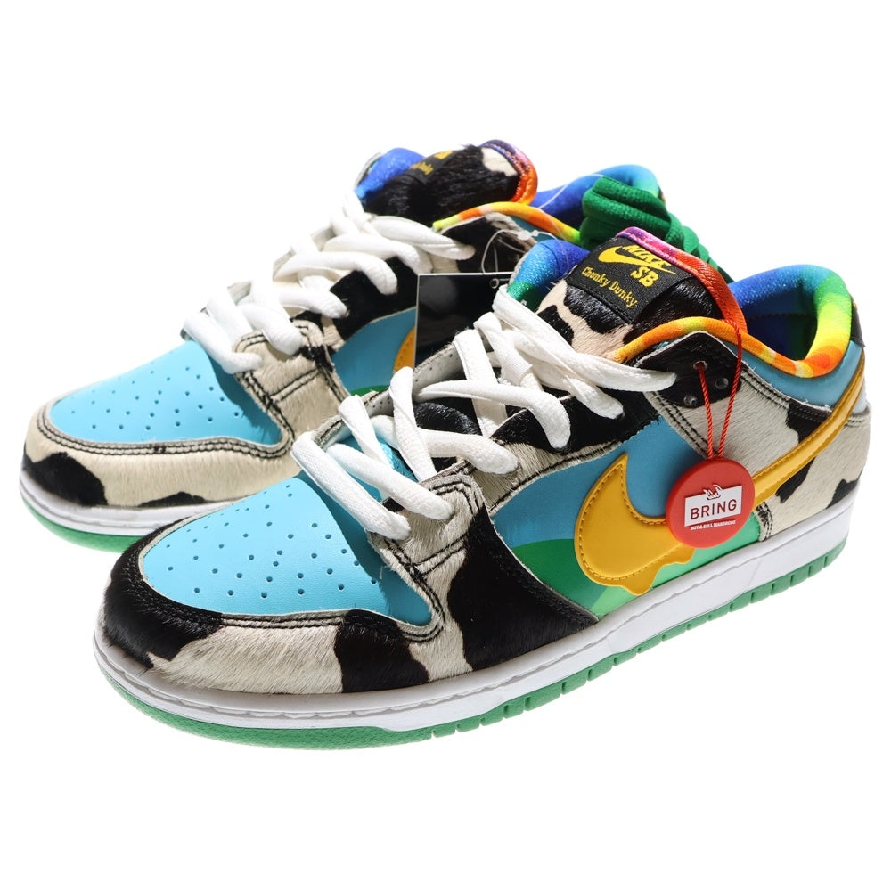 NIKE SB(ナイキエスビー) DUNK LOW BEN & JERRY'S CHUNKY DUNKY CU3244-100 ダンクローチャンキーダンキー ローカットスニーカー ブルー/グリーン/ホワイト US8/26cm