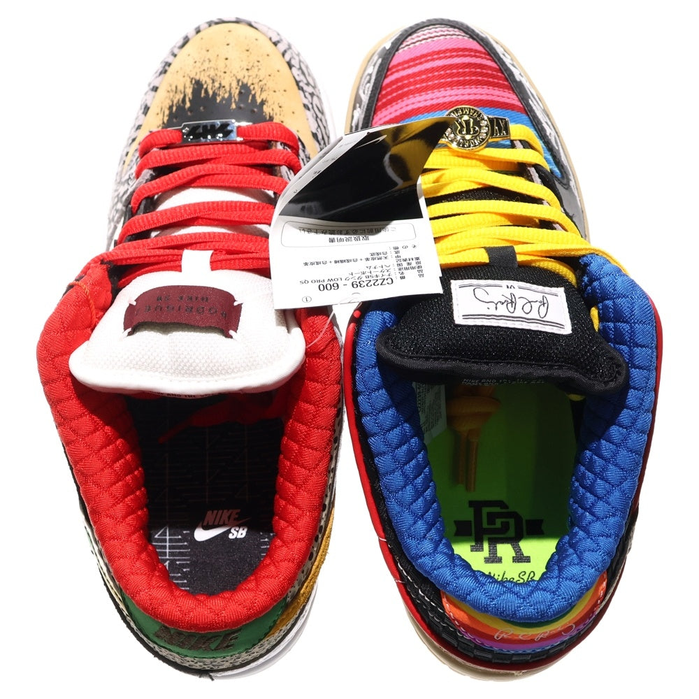 NIKE SB(ナイキエスビー) DUNK LOW WHAT THE P-ROD CZ2239-600 ダンク ワットザポール ローカットスニーカー マルチ US8/26cm