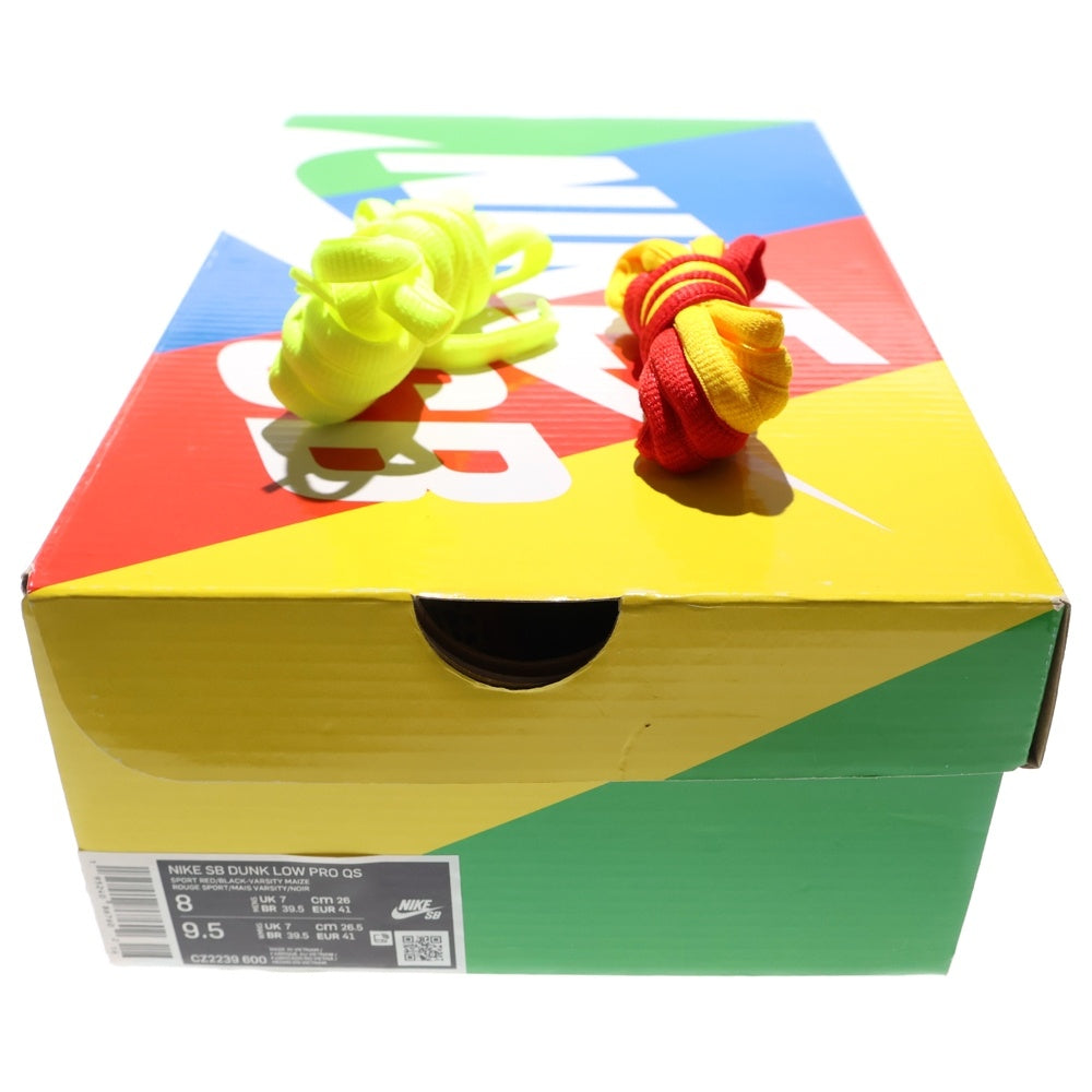 NIKE SB(ナイキエスビー) DUNK LOW WHAT THE P-ROD CZ2239-600 ダンク ワットザポール ローカットスニーカー マルチ US8/26cm