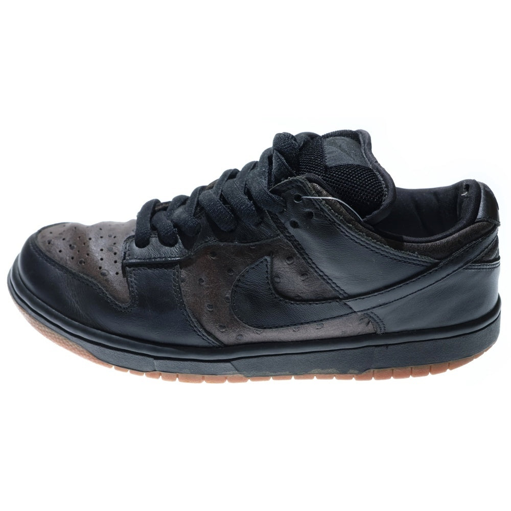 NIKE SB(ナイキエスビー) 【観賞用 2003年製】DUNK LOW PRO OHSTRICH 304292-003 ダンク ローカットスニーカー ブラック US8.5/26.5cm