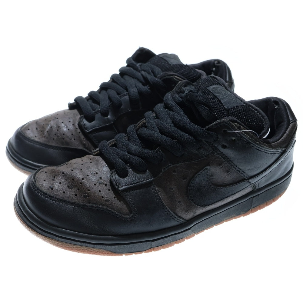 NIKE SB(ナイキエスビー) 【観賞用 2003年製】DUNK LOW PRO OHSTRICH 304292-003 ダンク ローカットスニーカー ブラック US8.5/26.5cm
