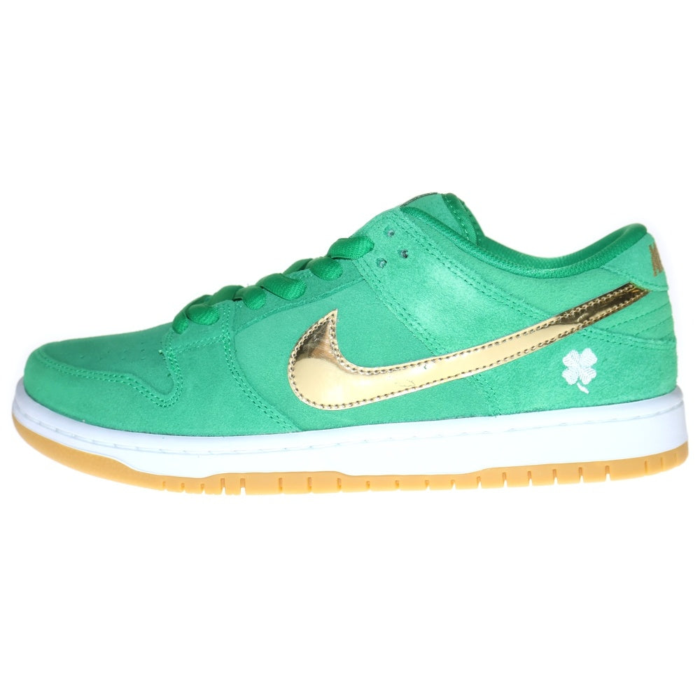 NIKE SB(ナイキエスビー) DUNK LOW PRO St. Patrick's Day BQ6817-303 ダンク セントパトリックデー ローカットスニーカー グリーン US9/27.0cm