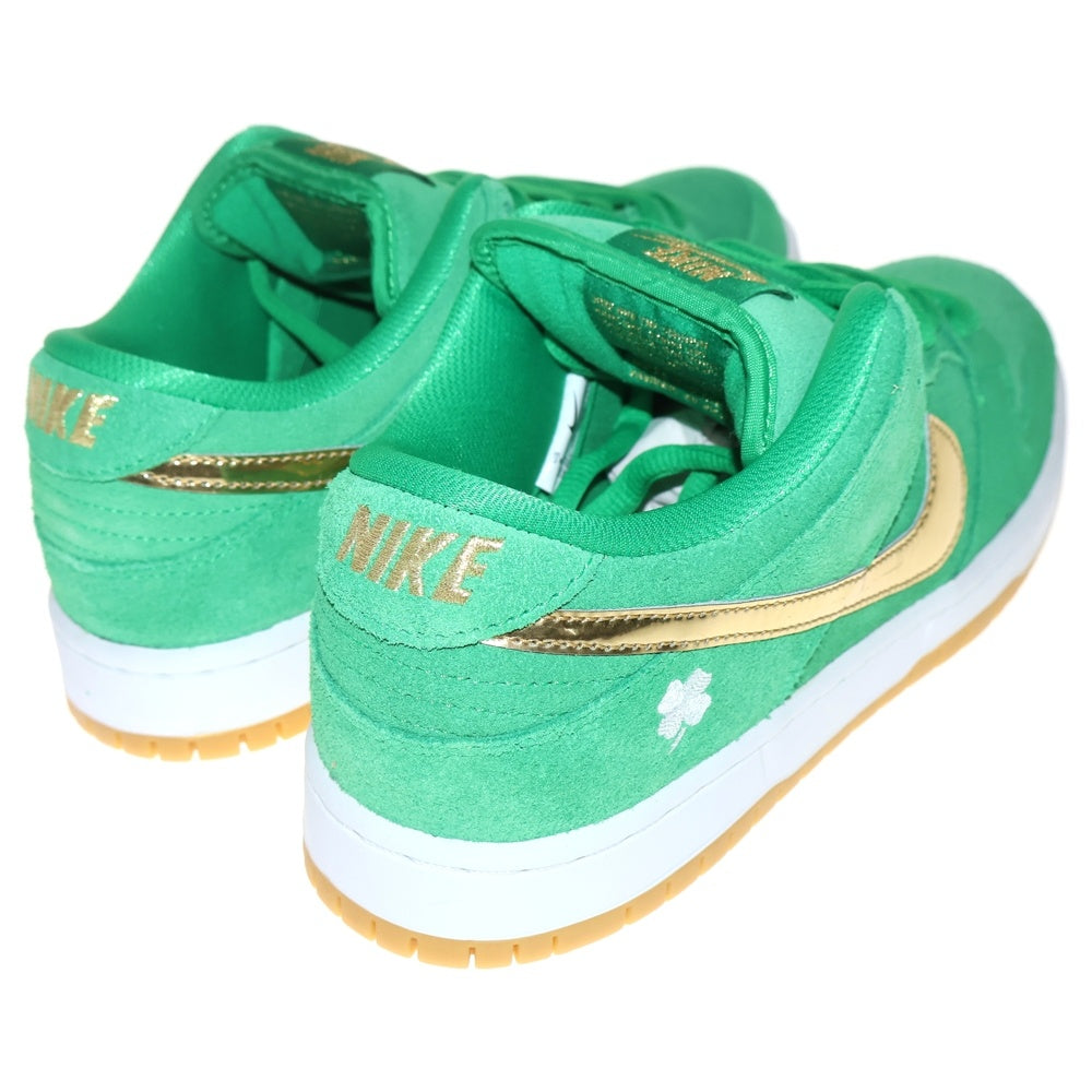 NIKE SB(ナイキエスビー) DUNK LOW PRO St. Patrick's Day BQ6817-303 ダンク セントパトリックデー ローカットスニーカー グリーン US9/27.0cm