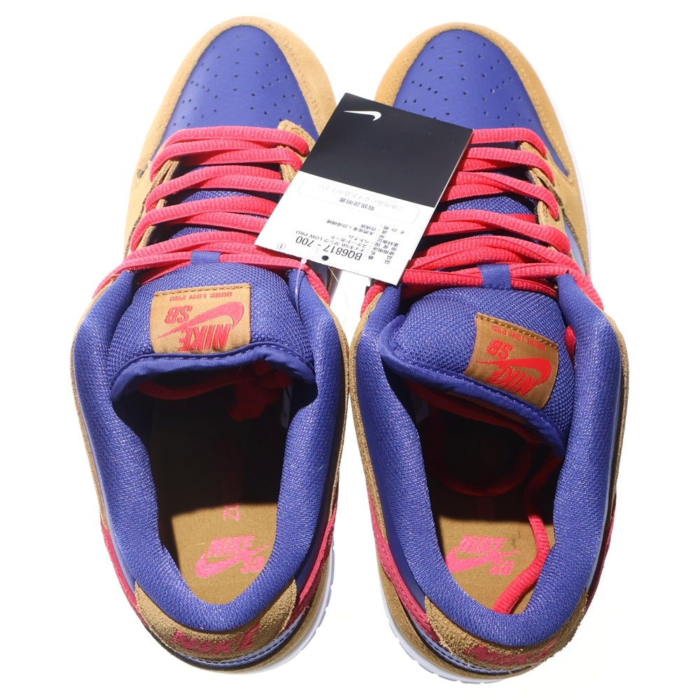 NIKE SB(ナイキエスビー) DUNK LOW PRO WHEAT BQ6817-700 ダンク ウィート ローカットスニーカー シューズ マルチカラー US9/27cm