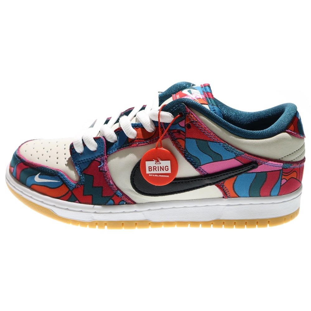 NIKE SB(ナイキエスビー) ×PIET PARRA DUNK LOW PRO QS ABSTRACI ART DH7695-600 ピートパラ ダンク アブストラクトアート ローカットスニーカー マルチカラー US8/26cm