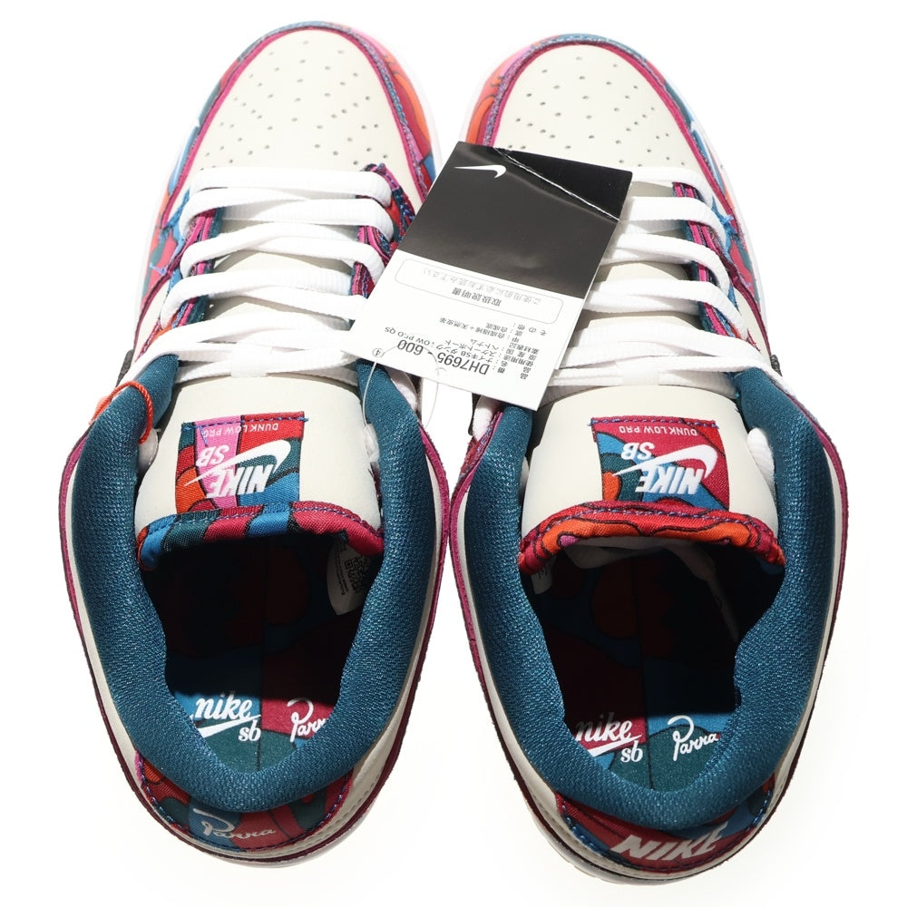 NIKE SB(ナイキエスビー) ×PIET PARRA DUNK LOW PRO QS ABSTRACI ART DH7695-600 ピートパラ ダンク アブストラクトアート ローカットスニーカー マルチカラー US8/26cm