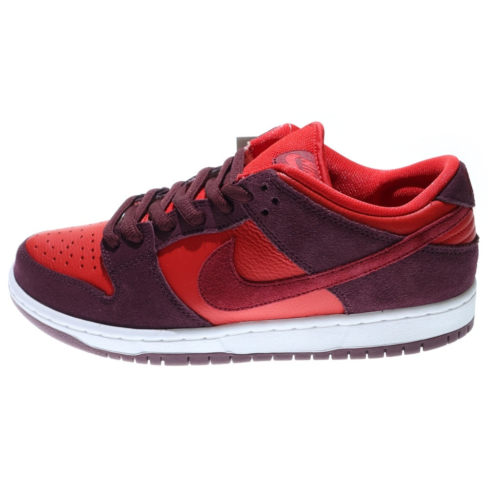 NIKE SB(ナイキエスビー) DUNK LOW PRO CHERRY DM0807-600 ダンクロープロ チェリー ローカットスニーカー シューズ レッド US9/27cm