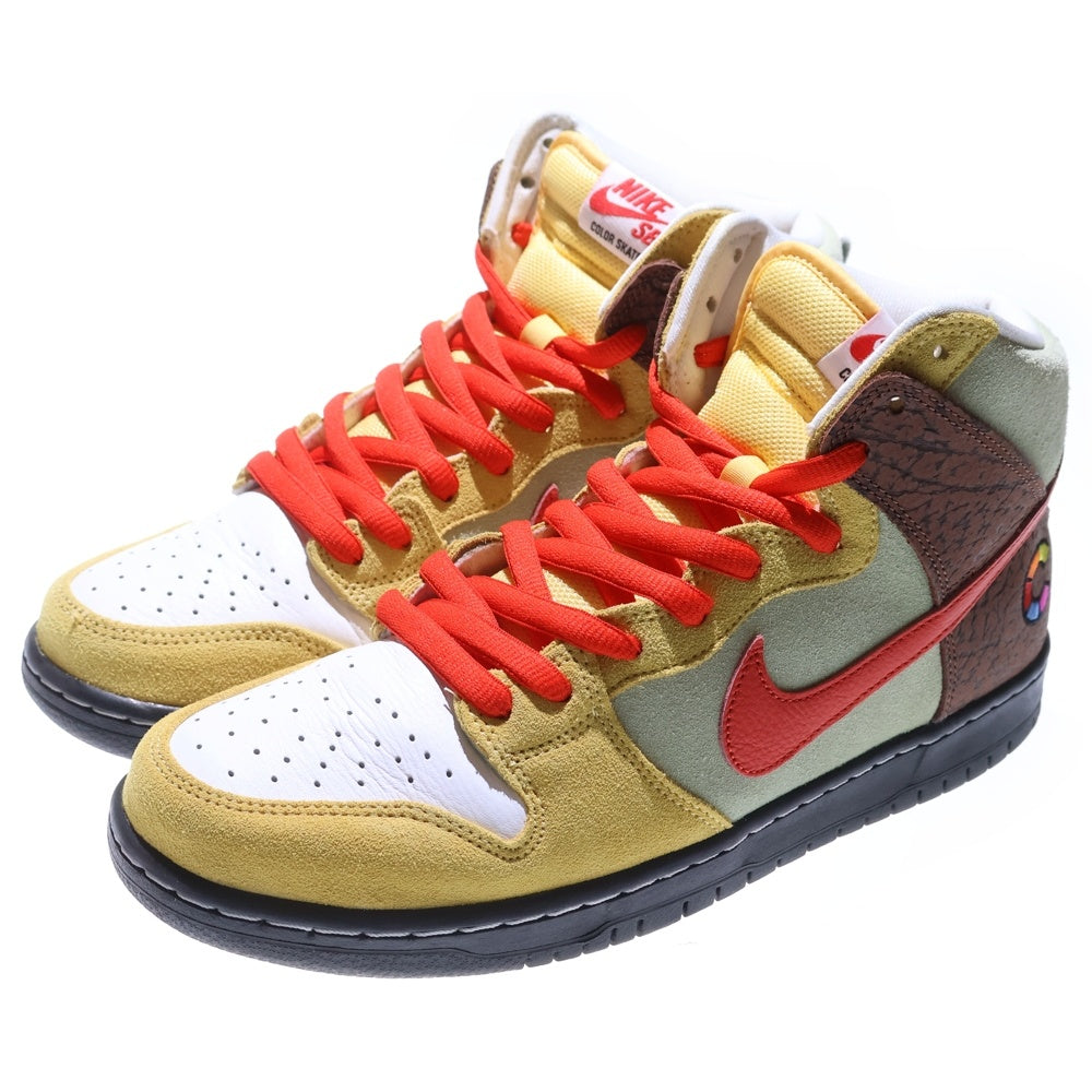 NIKE SB(ナイキエスビー) DUNK HIGH COLOR SKATES KEBAB CZ2205-700 ダンクハイ カラースケート ケバブ ハイカットスニーカー シューズ マルチ US10/28cm