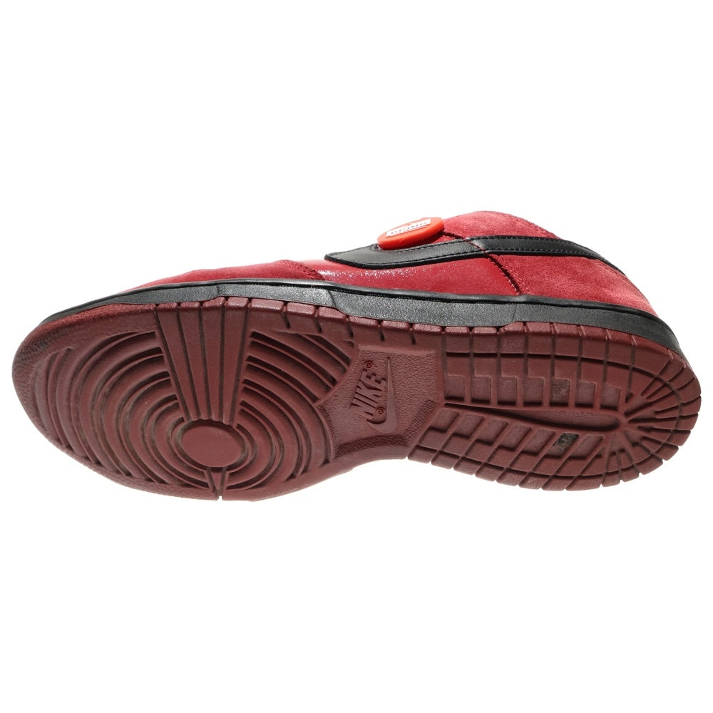 NIKE SB(ナイキエスビー) 【観賞用 2007年製】 DUNK LOW PRO SB MILLI VANILLI FALLEN HEROES PACK 304292-602 ダンクロー クリムゾンレッド ローカットスニーカー US9/27cm