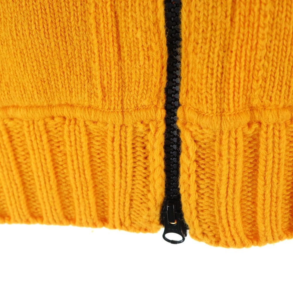 STONE ISLAND(ストーンアイランド) Logo Patch Hooded Cardigan 6715525A3 ロゴワッペン フーデット ジップカーディガン フーディー オレンジ