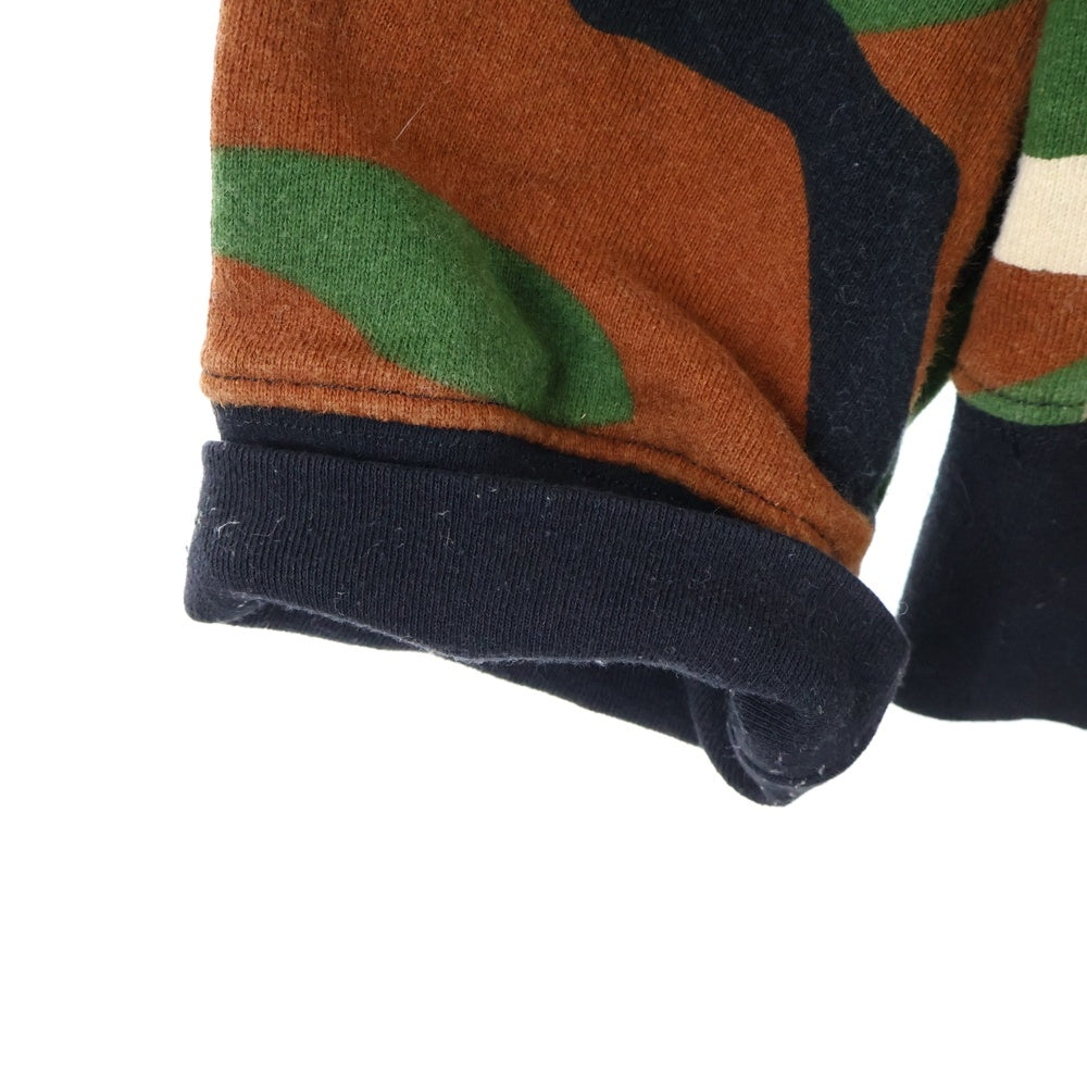 CHROME HEARTS(クロムハーツ) 22SS ×MATTY BOY PPO CAUTION HD PLVR マッティボーイ カモフラ総柄 チョンパープリントスウェット プルオーバーパーカー カーキ