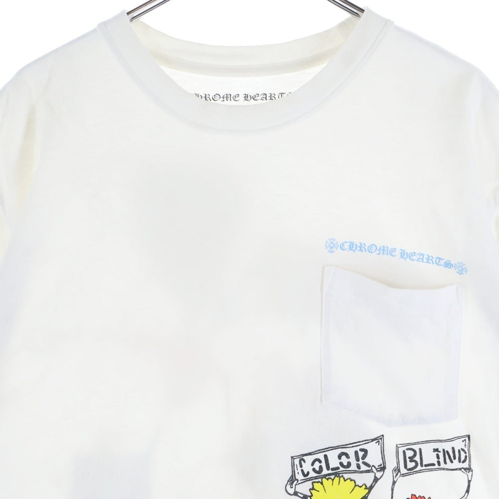 CHROME HEARTS(クロムハーツ) ×MATTY BOY RETRO CYCLE T-SHIRTS マッティボーイ レトロサイクル 半袖カットソー Tシャツ ホワイト