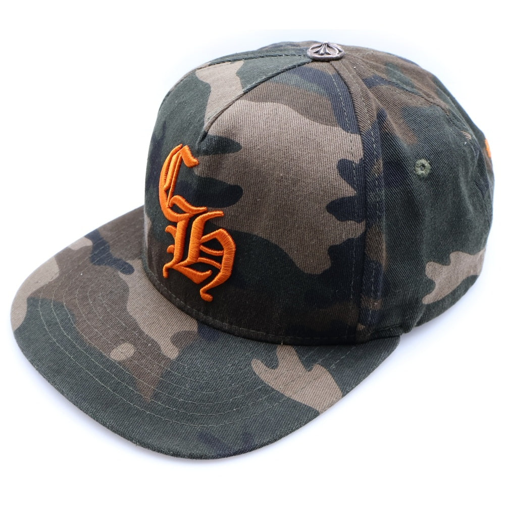 CHROME HEARTS(クロムハーツ) CH LOGO BASEBALL CAP CHロゴ刺繍ベースボールキャップ カモフラ