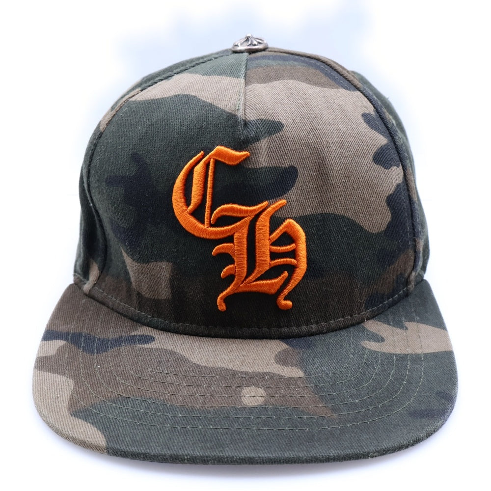 CHROME HEARTS(クロムハーツ) CH LOGO BASEBALL CAP CHロゴ刺繍ベースボールキャップ カモフラ