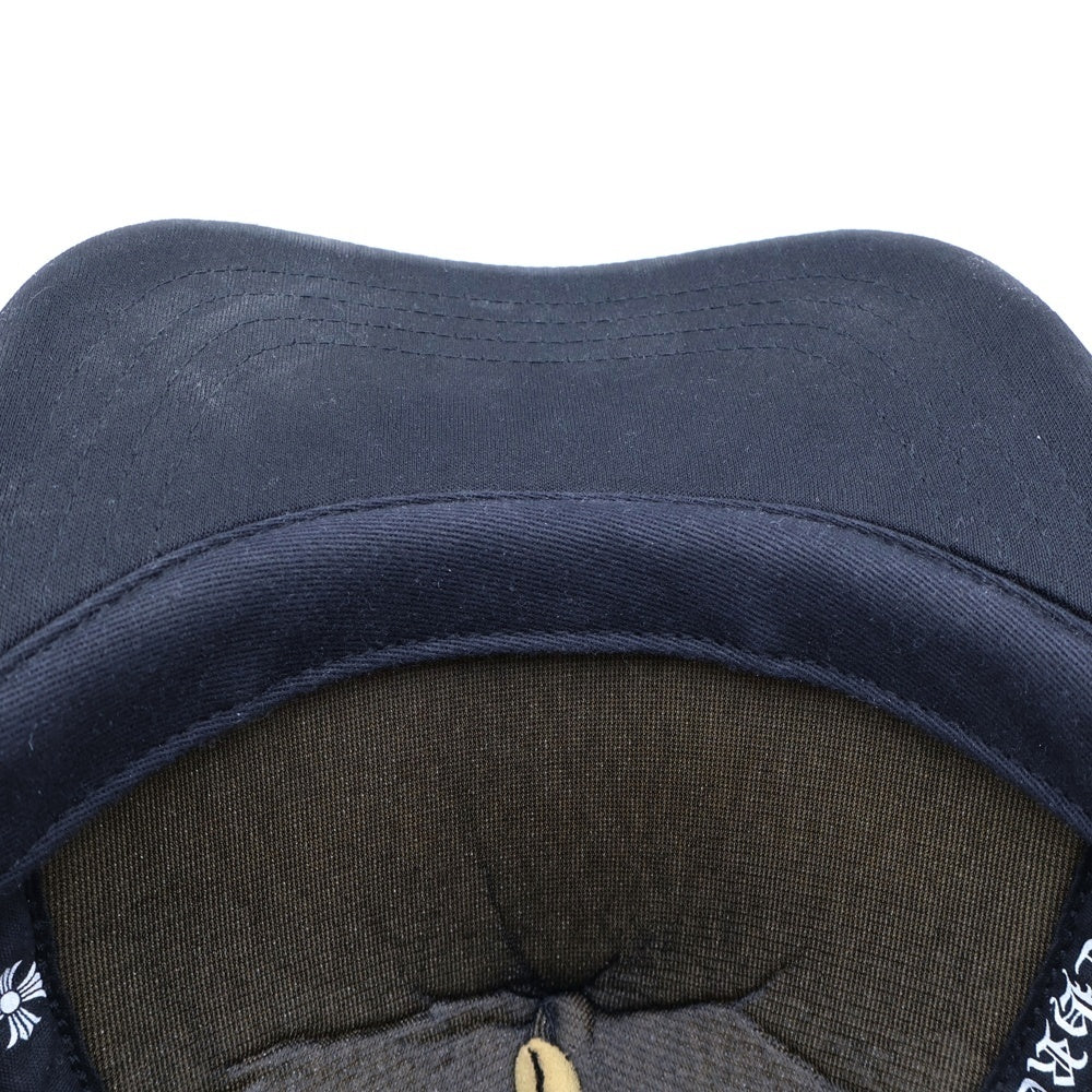 CHROME HEARTS(クロムハーツ) MULTI COLOR SEMETERY CROSS TRUCKER CAP マルチセメタリークロスプリントトラッカーキャップ ブラック