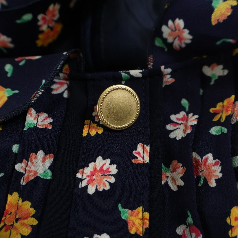 ef-de(エフデ) フラワープリント ひざ丈 ワンピース ネイビー レディース 95-21121056