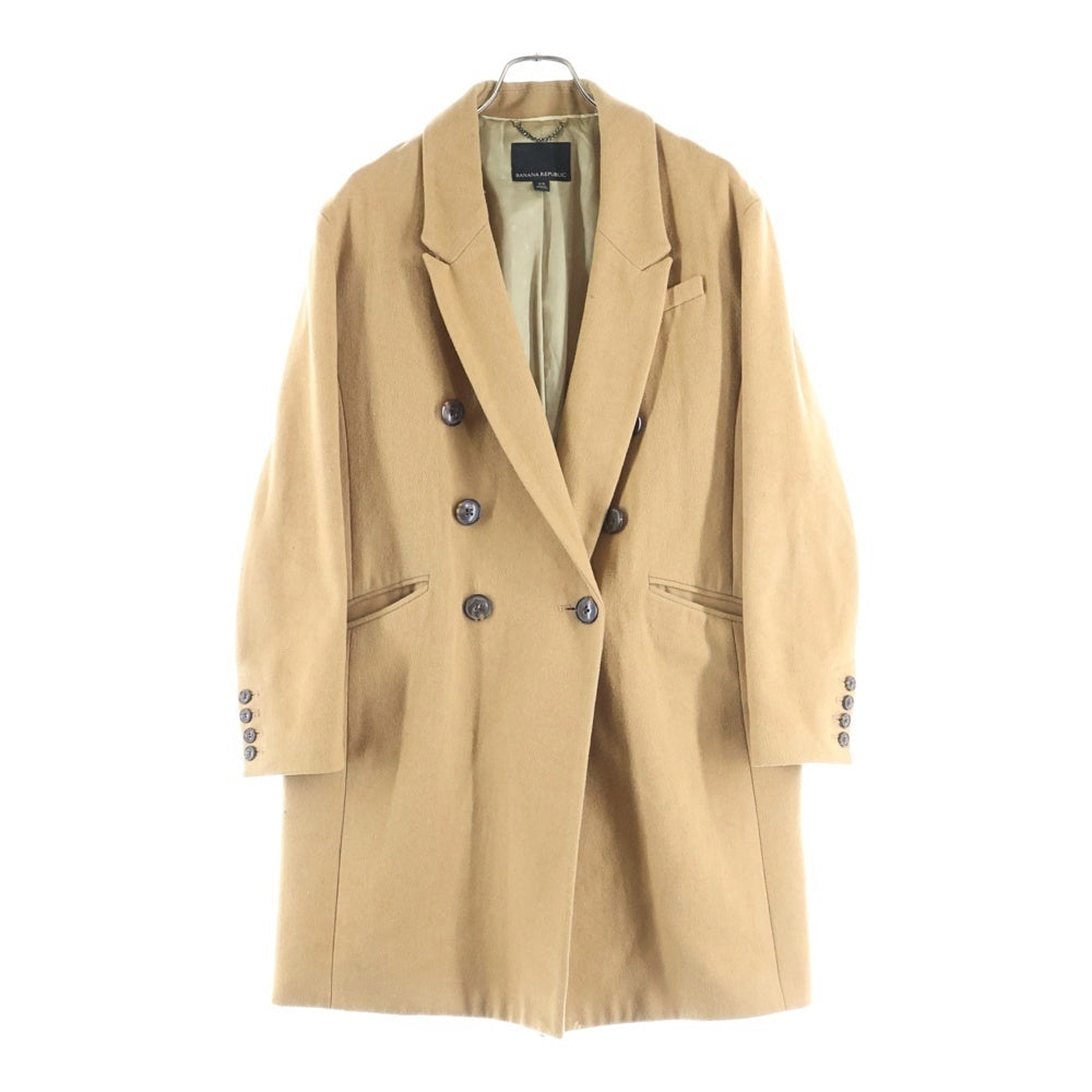BANANA REPUBLIC(バナナリパブリック) double breasted Camel tan coat ダブルボタン チェスターコート レディース キャメル 672241