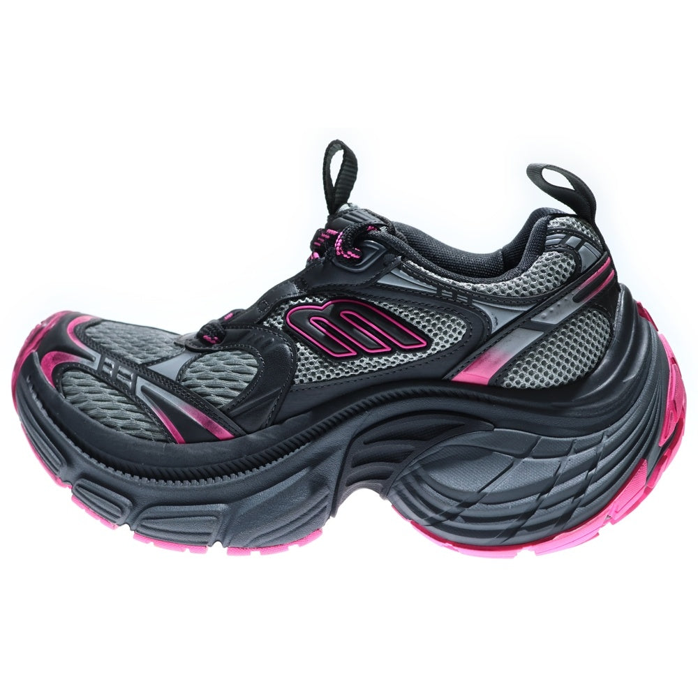 BALENCIAGA(バレンシアガ) 10XL Sneaker 792778 メッシュ ユーズド加工 ローカットスニーカー ピンク/グレー